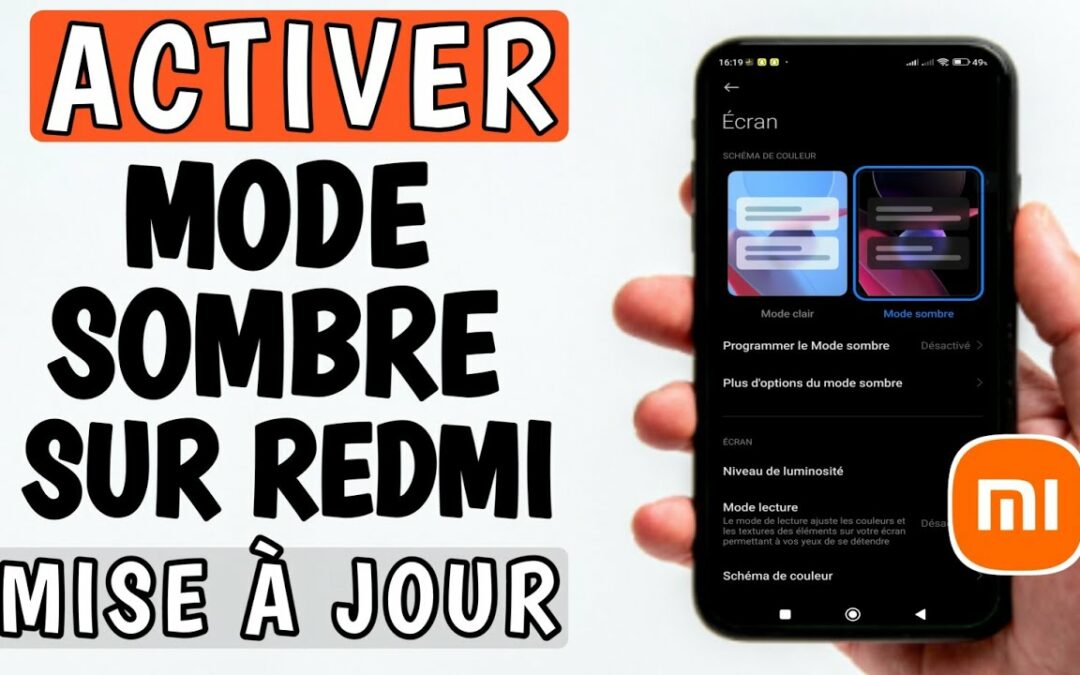 découvrez comment activer le mode sombre sur votre appareil xiaomi grâce à notre guide simple et étape par étape pour une expérience visuelle confortable.