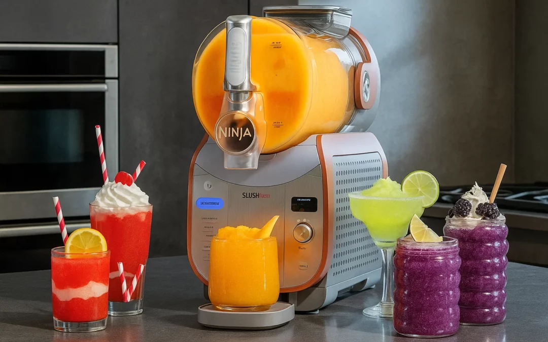 découvrez le ninja slushi max, la machine idéale pour préparer facilement de délicieux granités rafraîchissants cet été.