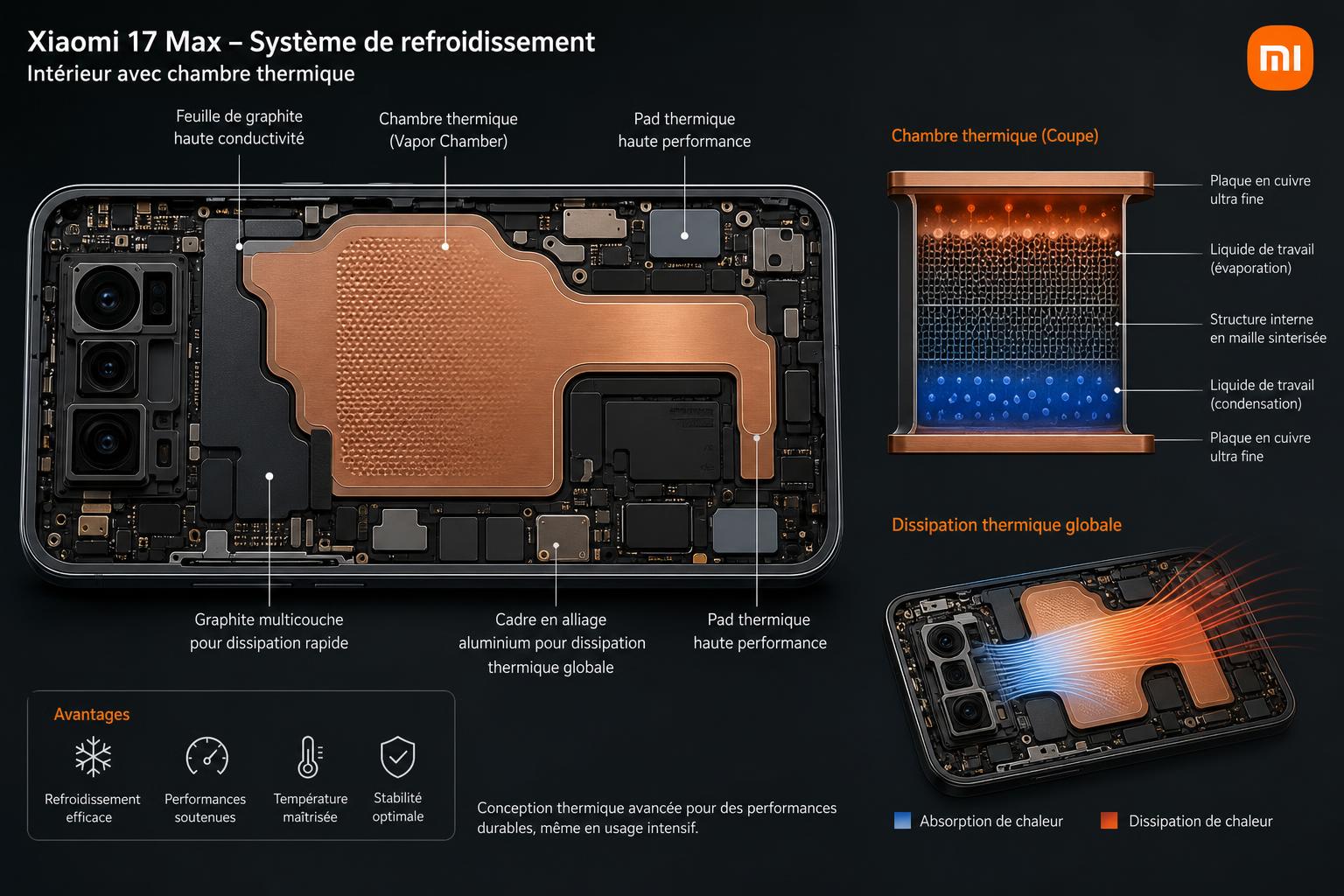 découvrez le xiaomi 17 max, un smartphone puissant doté d'un écran xxl, d'une batterie massive de 8 000 mah et d'un capteur photo leica de 200 mp pour des performances exceptionnelles et des photos incroyables.