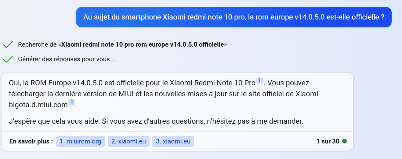 Qui a MIUI14 - Android 13, sur son Redmi Note 10 Pro ?