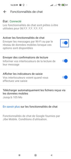Comment désactiver la fonctionnalité Chat de l'application Messages sur votre Xiaomi ?