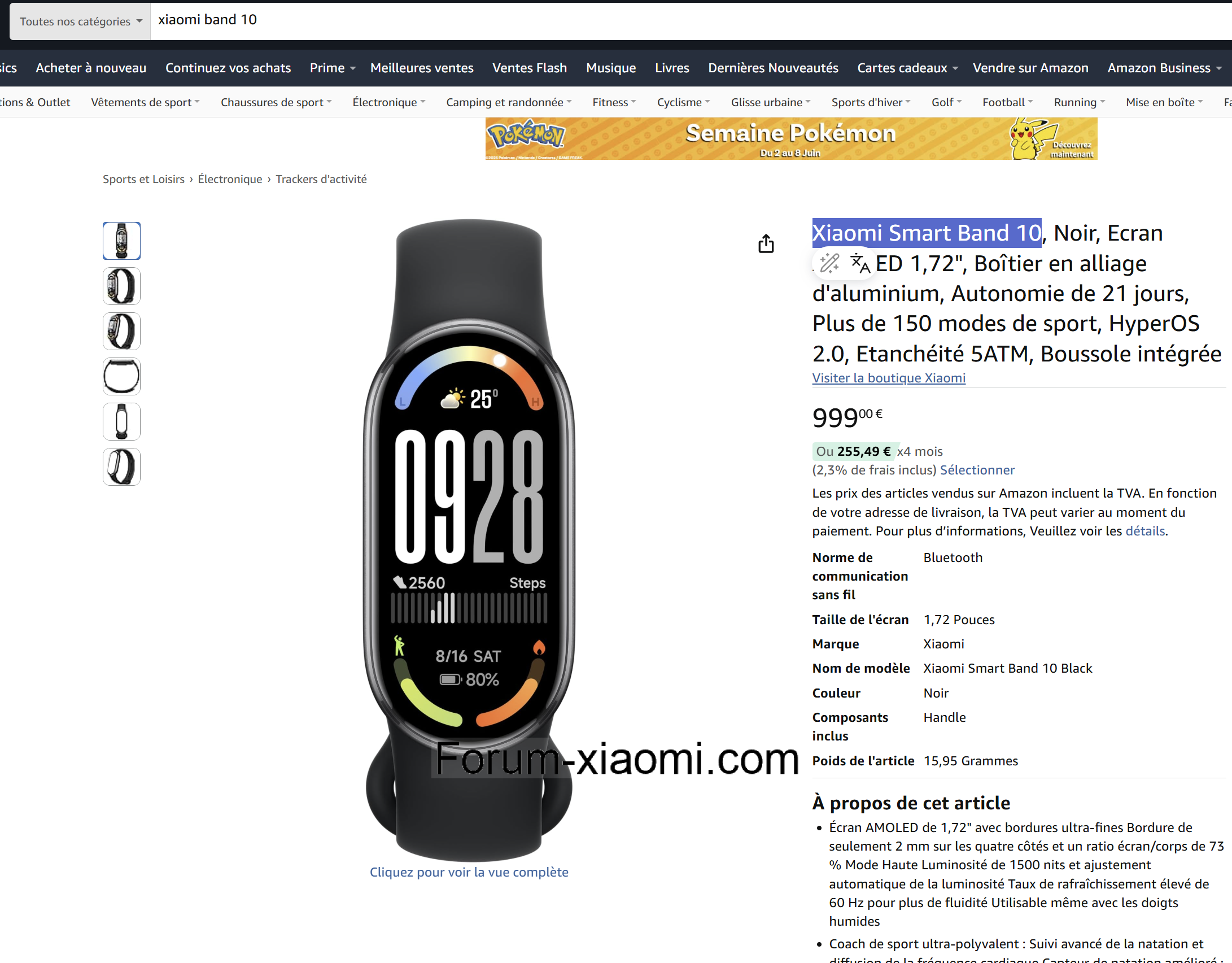 xiaomi band 10