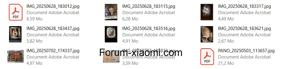 Format photos sur REDMI NOTE 13 PRO+