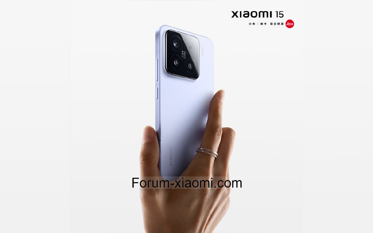 Xiaomi 15 : le design des nouveaux smartphones enfin dévoilé en images officielles