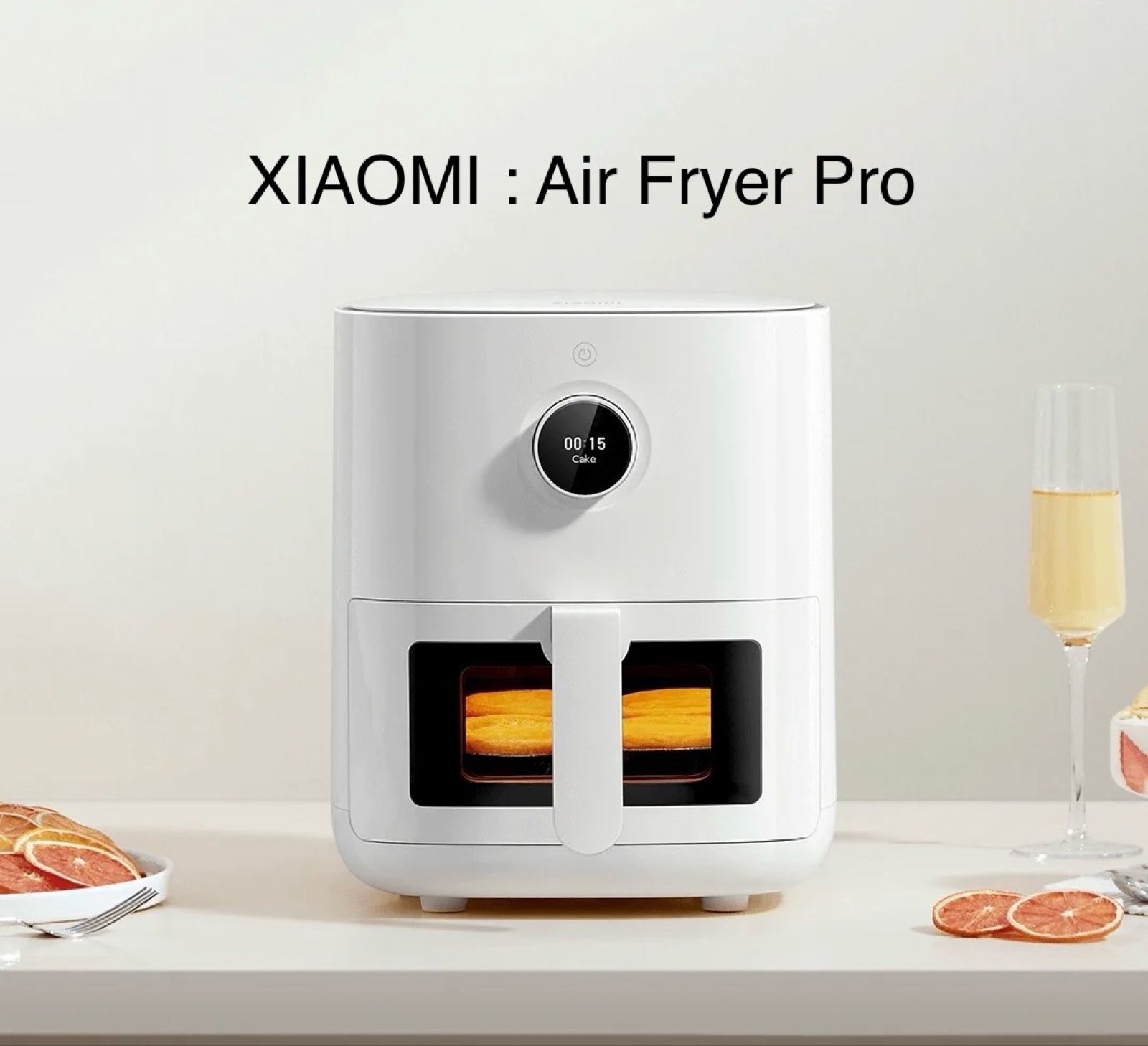 Friteuse xiaomi smart air fryer pro 4l : technologie et gourmandise