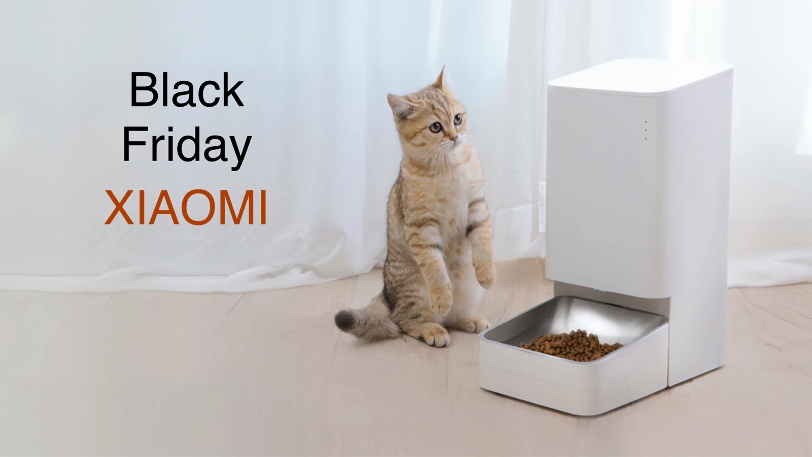 Black friday xiaomi: smart pet feeder à prix cassé !