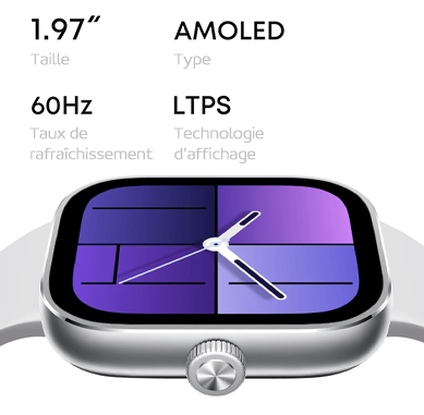 Redmi watch 4: montre connectée xiaomi avec écran amoled