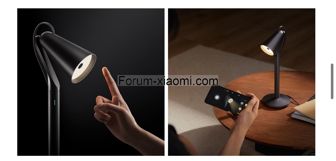 Lampe de bureau Xiaomi Mijia PIPI : gestes sans contact et design convivial