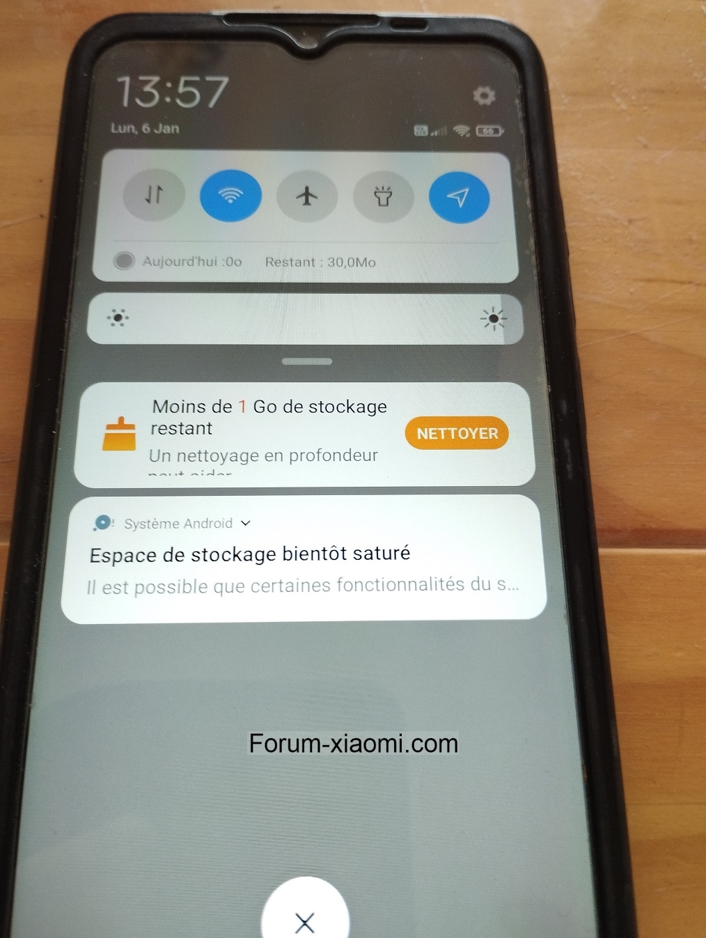 Redmi 9A - SD 32Go formatée en stockage interne non reconnue par Android et les applications