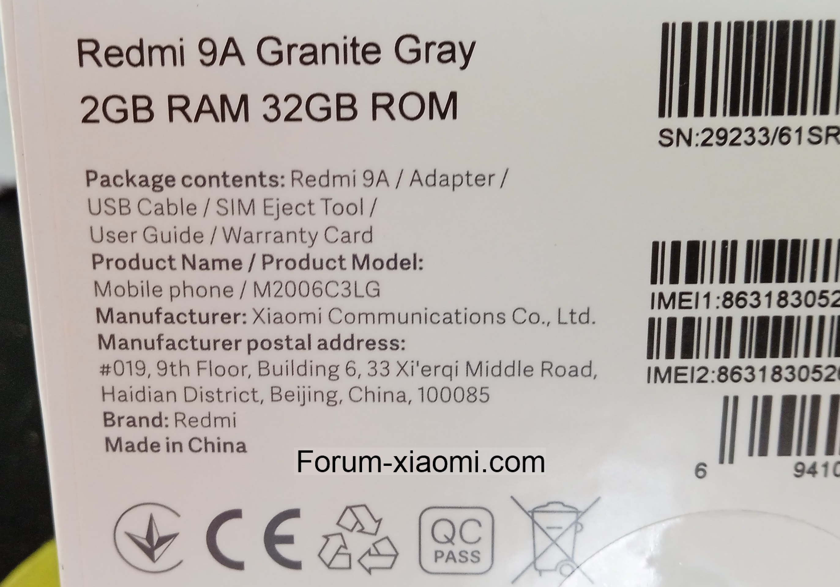 Redmi 9A - SD 32Go formatée en stockage interne non reconnue par Android et les applications