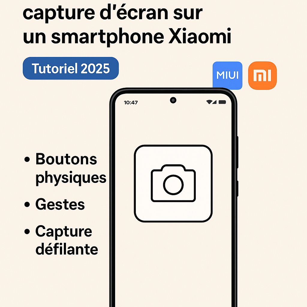 Comment faire une capture d’écran sur Xiaomi : Tutoriel