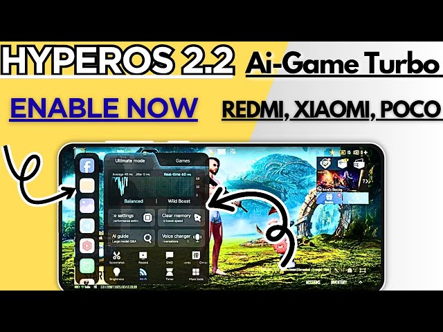 découvrez la mise à jour game turbo 3 de xiaomi sous hyperos pour optimiser vos performances de gaming avec une expérience fluide et immersive.
