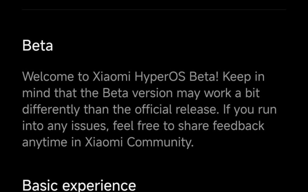 découvrez comment recevoir les mises à jour bêta de xiaomi hyperos 3 et profiter en avant-première des nouvelles fonctionnalités et améliorations pour votre appareil xiaomi.