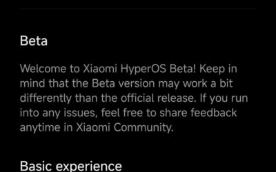 Comment recevoir les mises à jour bêta de Xiaomi HyperOS 3