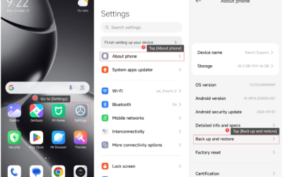 Guide xiaomi : réaliser des sauvegardes automatiques
