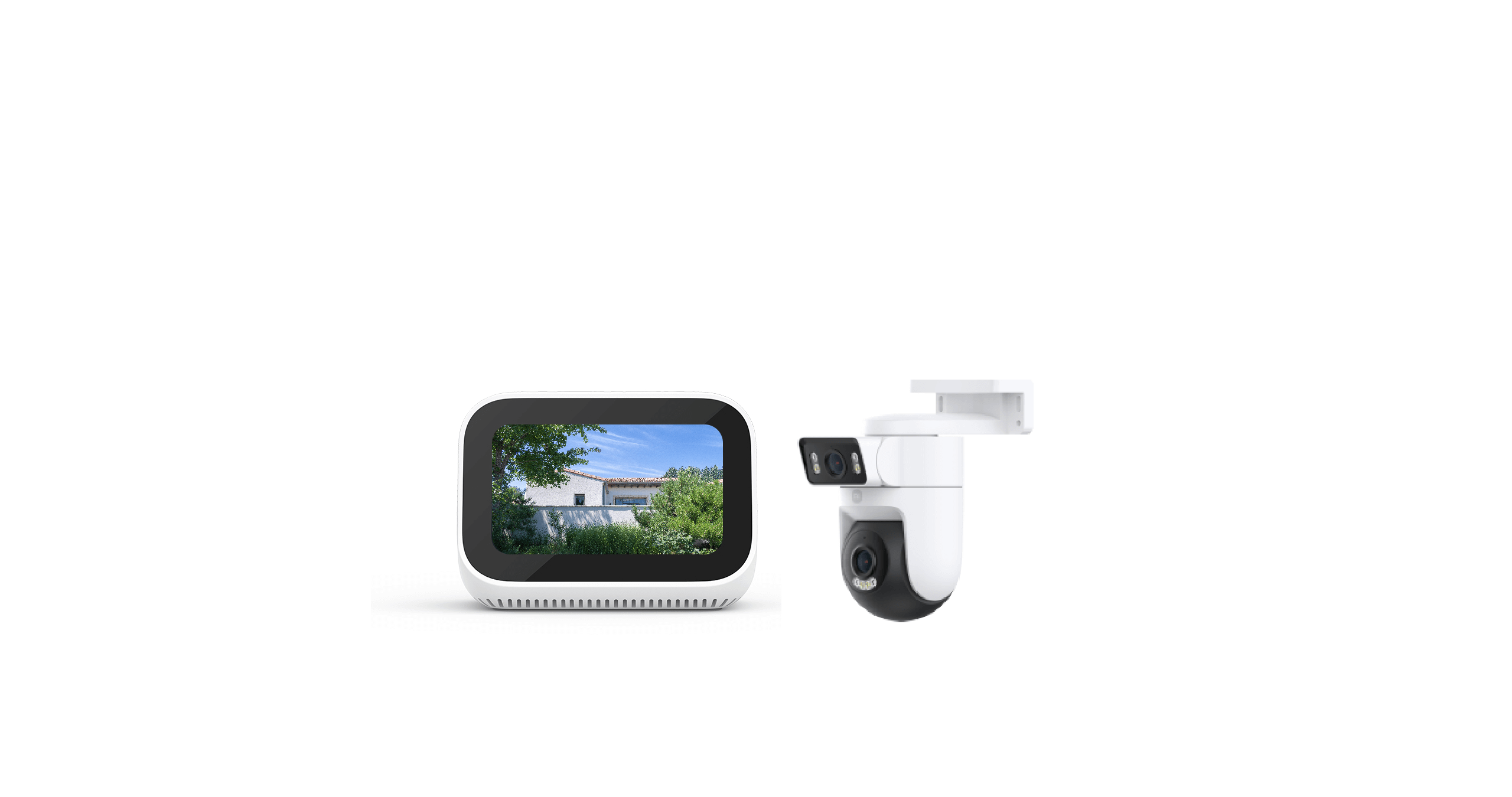 découvrez la caméra double-vue xiaomi cw100, spécialement conçue pour l'extérieur, offrant une surveillance optimale avec une vision claire et sécurisée à tout moment.