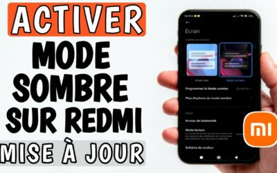 Guide xiaomi : activer et configurer le mode sombre