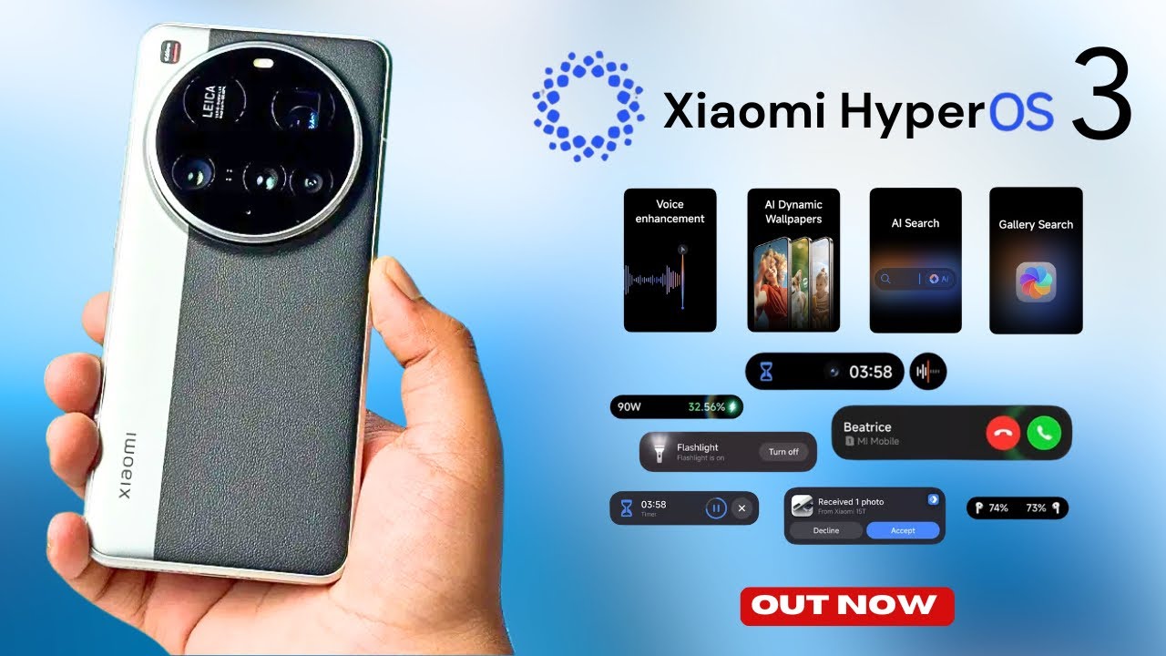 découvrez la mise à jour xiaomi hyperos 3 basée sur android 15 : améliorez les performances, la sécurité et profitez des nouvelles fonctionnalités innovantes pour une expérience utilisateur optimale.