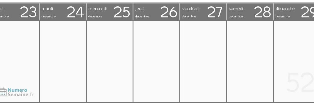 découvrez la rétrospective de la semaine 52 de l'année 2024, un résumé complet des événements marquants, actualités et tendances de cette fin d'année.