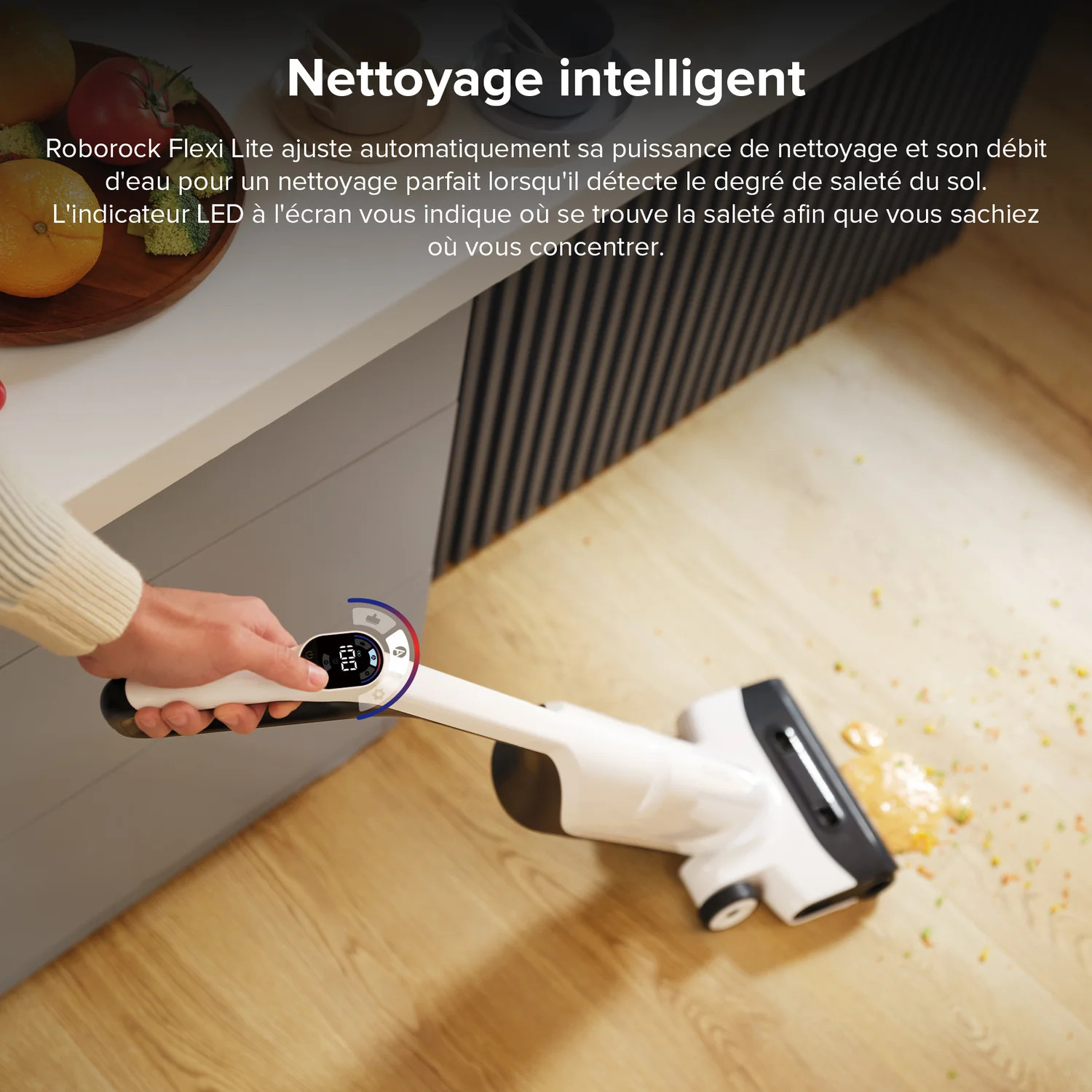 découvrez le roborock, l'appareil innovant pour la désinfection efficace de vos sols, alliant nettoyage intelligent et hygiène optimale.