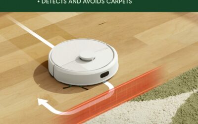 Roborock nettoyage ciblé : cibler les zones à fort passage