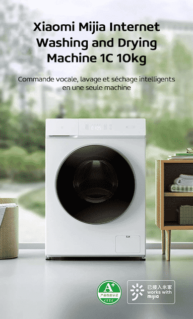 découvrez la nouvelle machine à laver xiaomi 12 kg avec un ratio de 1,3, alliant grande capacité et efficacité pour un lavage optimal.