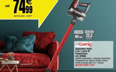 Narwal V40 : lancement en France du premier aspirateur balai sans fil avec station innovante