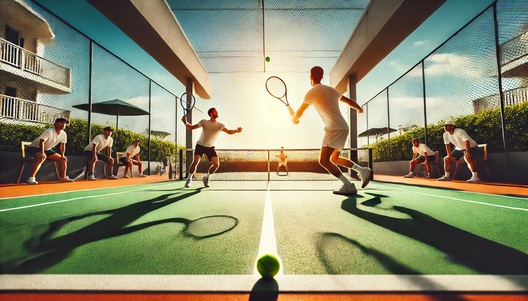 mammotion s'associe aux tournois de tennis pour mettre en lumière sa précision exceptionnelle, alliant technologie et performance sportive.