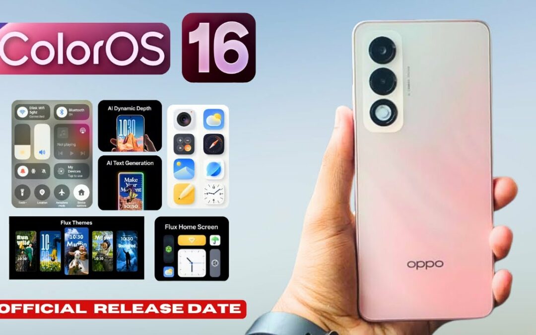 découvrez la mise à jour coloros 16 basée sur android 16 disponible pour l'oppo k13x 5g, offrant des fonctionnalités étendues et une expérience utilisateur améliorée.