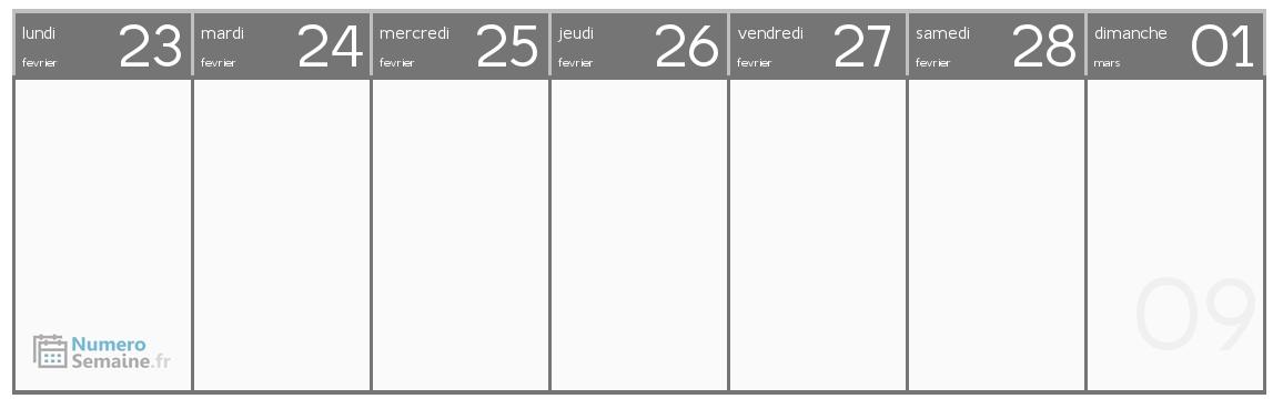 découvrez le résumé complet de la semaine 09 de l'année 2026, avec les événements clés, actualités et faits marquants.