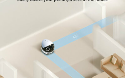 ROLA Mini d’Enabot : le compagnon robotique qui vous rapproche de vos animaux, même à distance