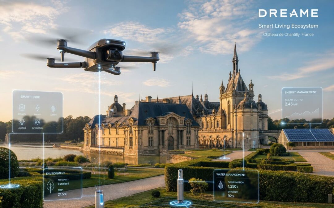 découvrez comment dreame révolutionne le smart living avec une présentation exclusive de son écosystème intégré au château de chantilly, alliant innovation et élégance.