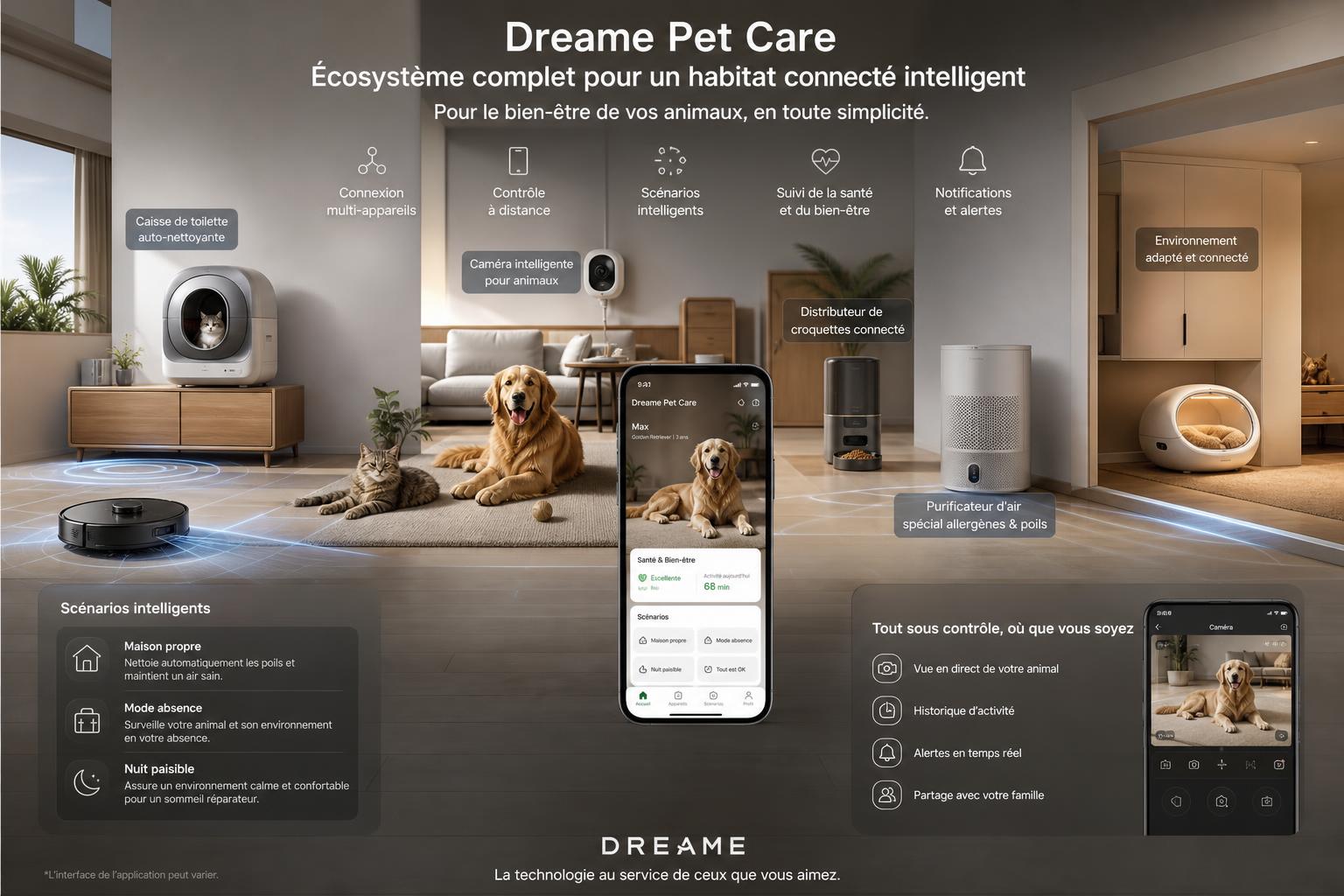 découvrez comment dreame révolutionne le smart living au château de chantilly avec une présentation exclusive de son écosystème intégré, alliant innovation et confort intelligent.