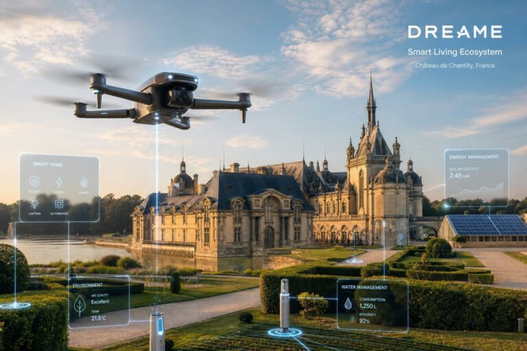 découvrez comment dreame révolutionne le smart living avec une présentation exclusive de son écosystème intégré au château de chantilly, alliant innovation et élégance.