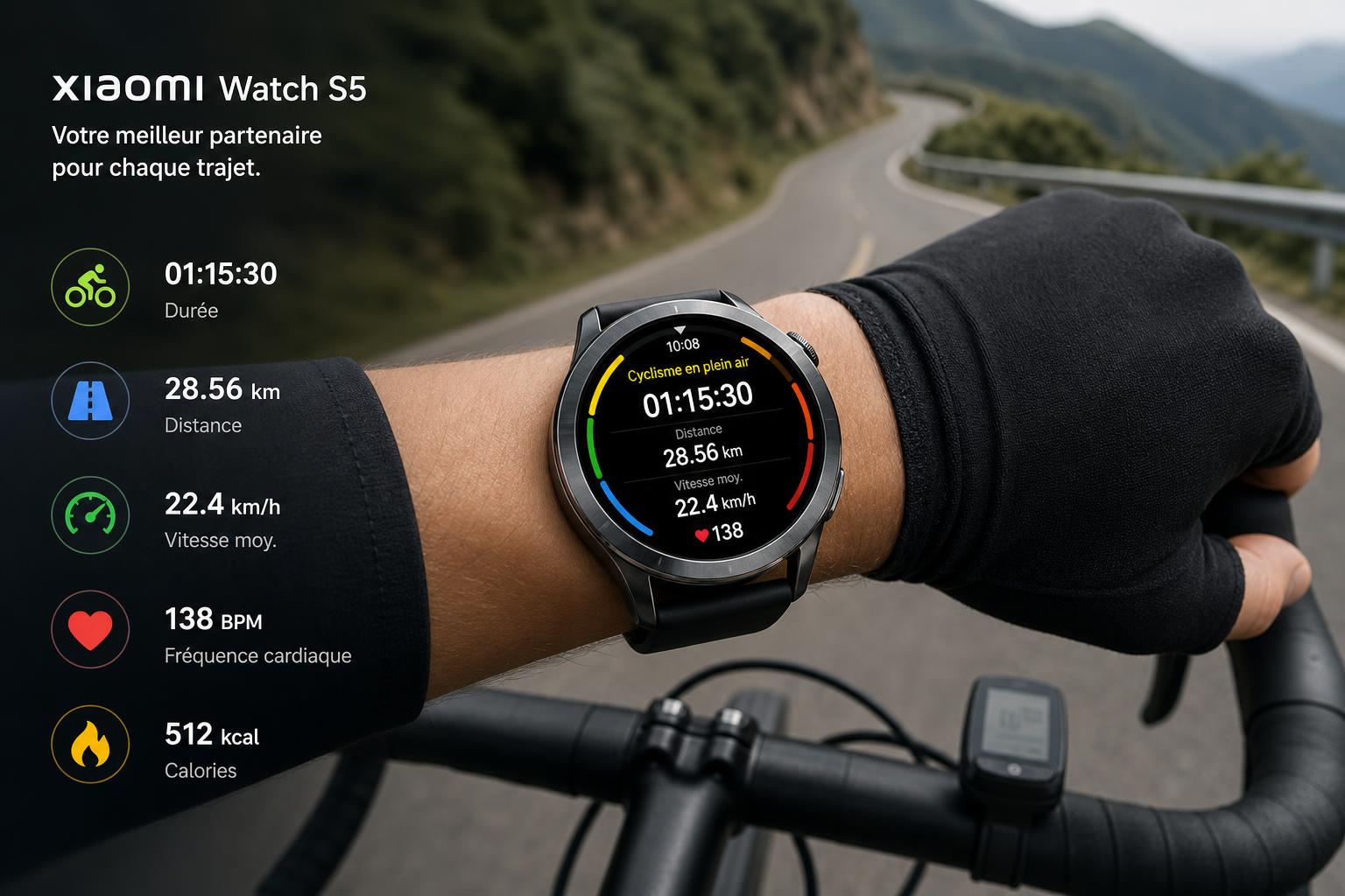 découvrez la xiaomi watch s5 46 mm avec son grand écran amoled de 1,48 pouce et une autonomie exceptionnelle de 21 jours, alliant performance et élégance pour vous accompagner au quotidien.