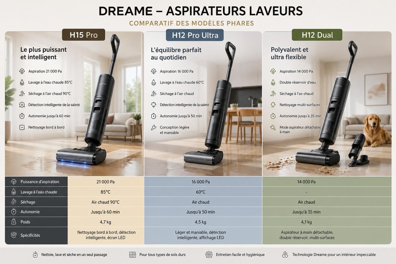 découvrez le guide dreame 2025 avec un comparatif complet des meilleures offres du marché pour choisir le produit idéal selon vos besoins et votre budget.