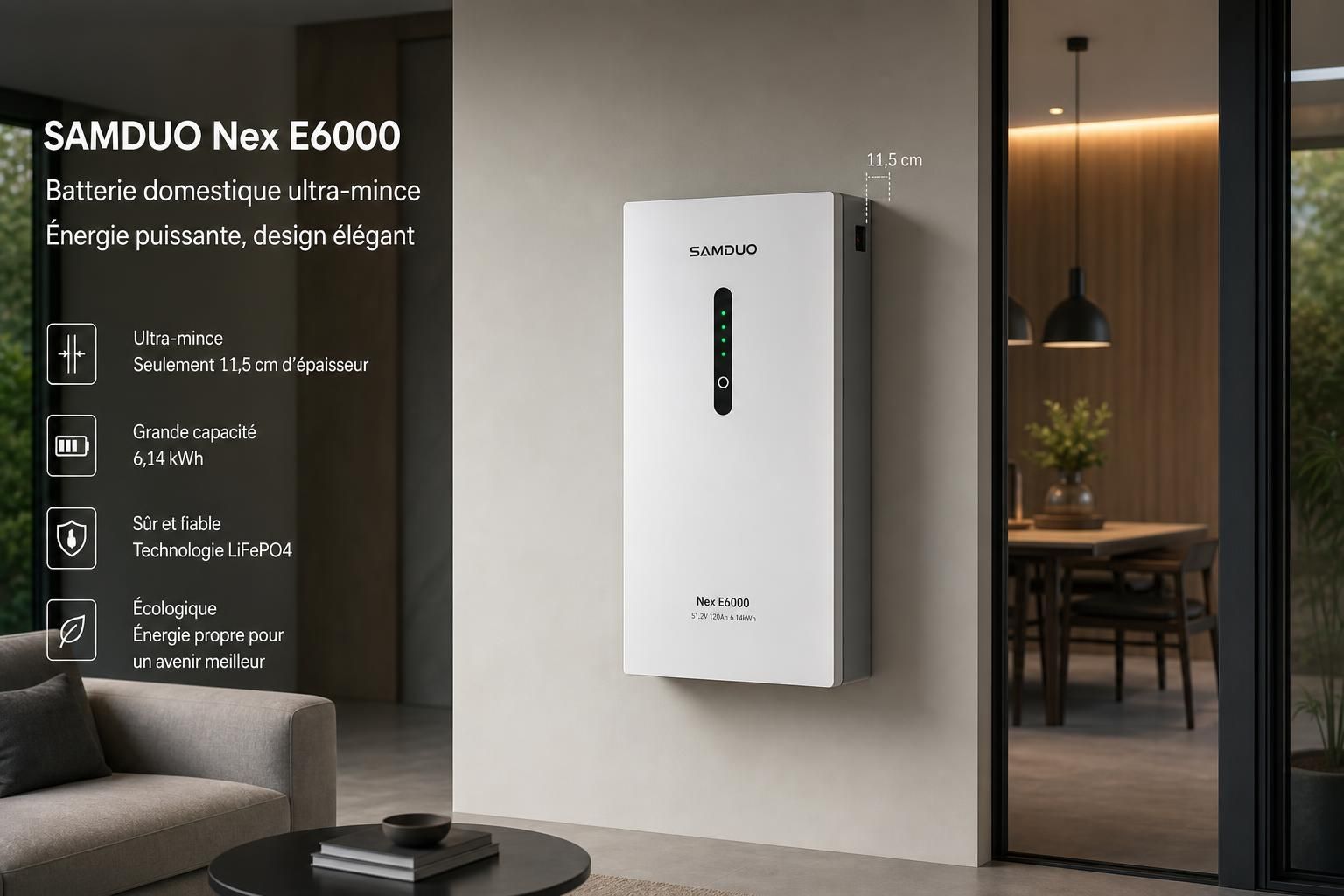 découvrez la série nex e de samduo à amsterdam : des batteries domestiques ultra-minces innovantes pour transformer le stockage solaire et optimiser votre énergie renouvelable.