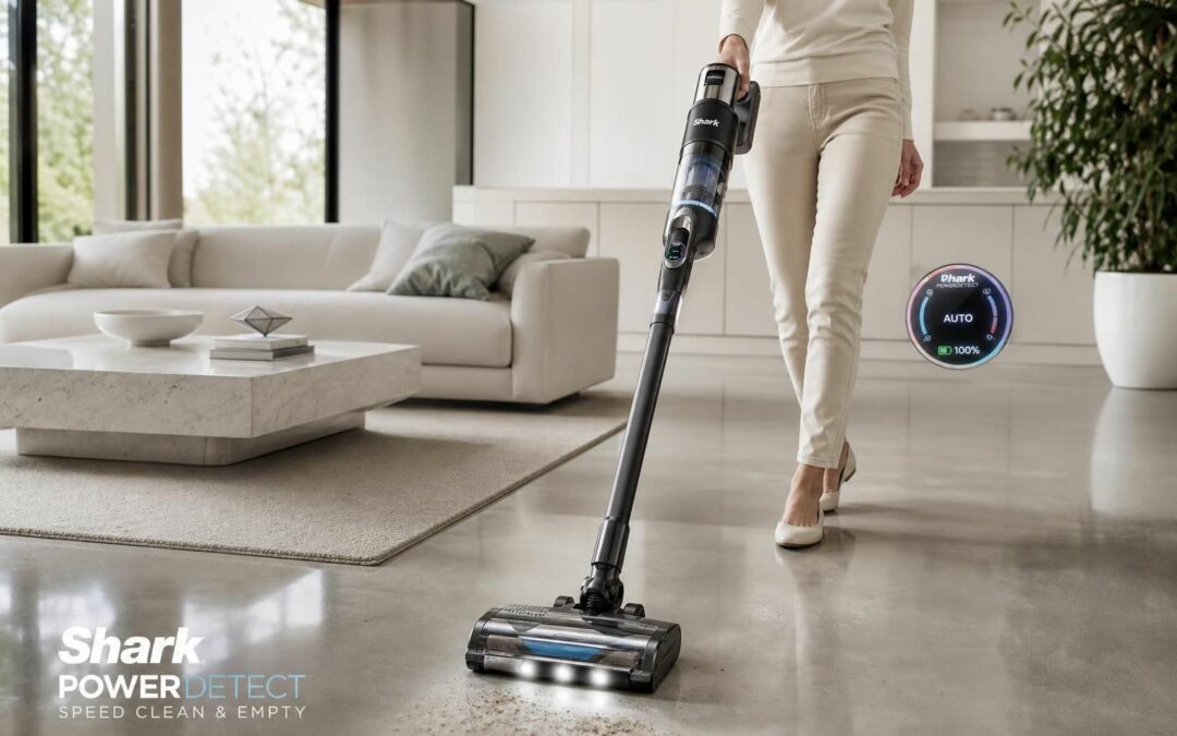 découvrez le shark powerdetect speed clean&empty, l’aspirateur-balai high-tech qui combine une autonomie intelligente et une légèreté exceptionnelle pour un nettoyage rapide et efficace.