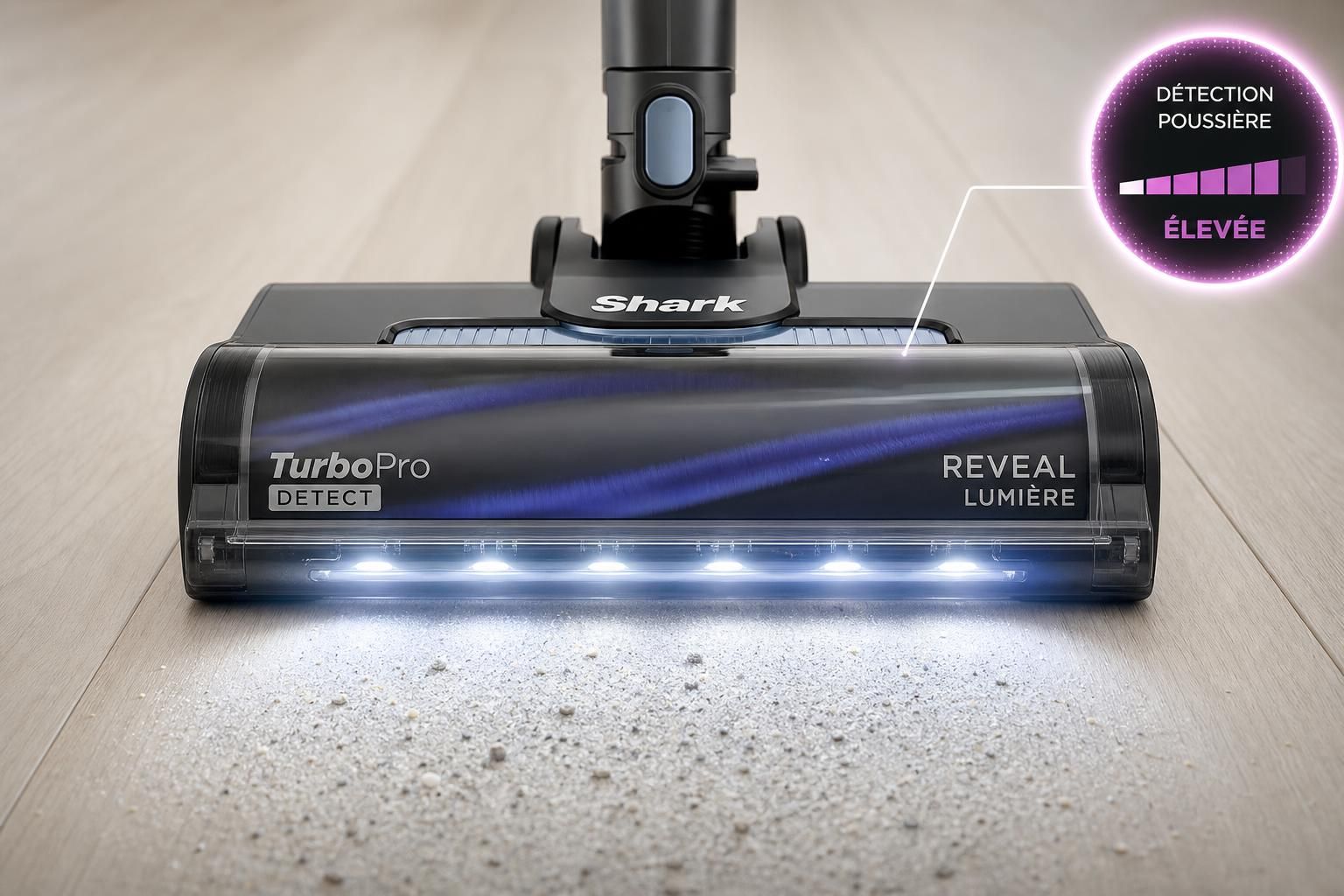 découvrez le shark powerdetect speed clean&empty, l’aspirateur-balai high-tech qui combine une autonomie intelligente et une légèreté exceptionnelle pour un nettoyage efficace et sans effort.
