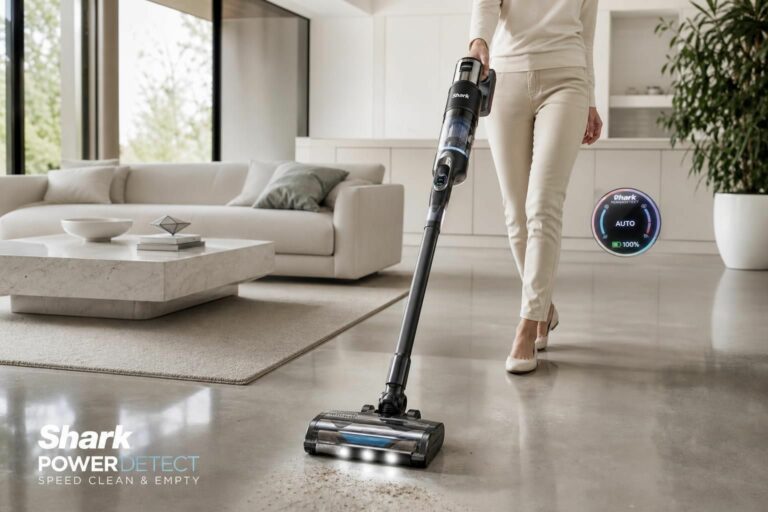 découvrez le shark powerdetect speed clean&empty, l’aspirateur-balai high-tech qui combine une autonomie intelligente et une légèreté exceptionnelle pour un nettoyage rapide et efficace.