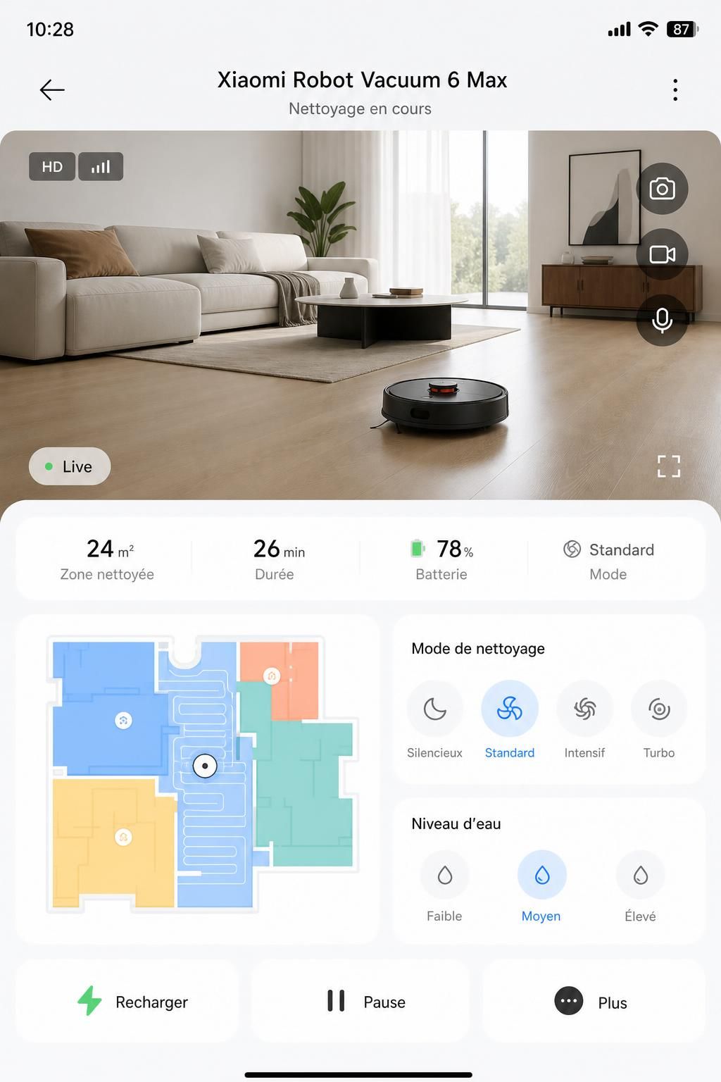 découvrez le xiaomi robot vacuum 6 max, combinant intelligence artificielle avancée, puissance exceptionnelle et mobilité révolutionnaire pour un nettoyage efficace et autonome de votre maison.