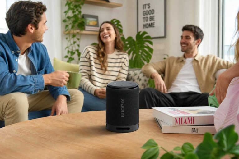 découvrez xiaomi sound play, l’enceinte bluetooth compacte qui apporte une ambiance conviviale à chaque instant, avec un son de qualité et un design pratique.