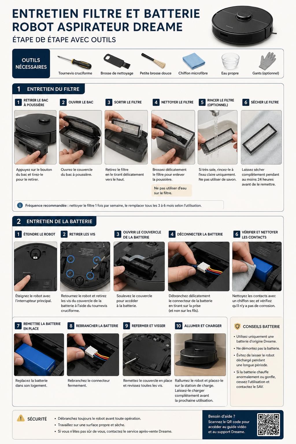 découvrez notre guide pratique pour la maintenance de votre appareil dreame en dix étapes simples et faciles à suivre, afin d'assurer son efficacité et sa longévité.
