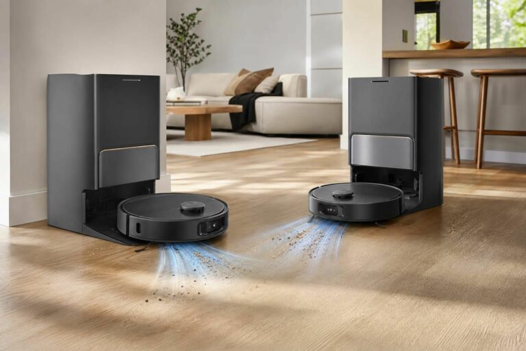 découvrez les aspirateurs robots mova e50 ultra et e50 pro ultra : une aspiration puissante de 30 000 pa et une station complète, le tout à moins de 500 euros pour un nettoyage performant et accessible.