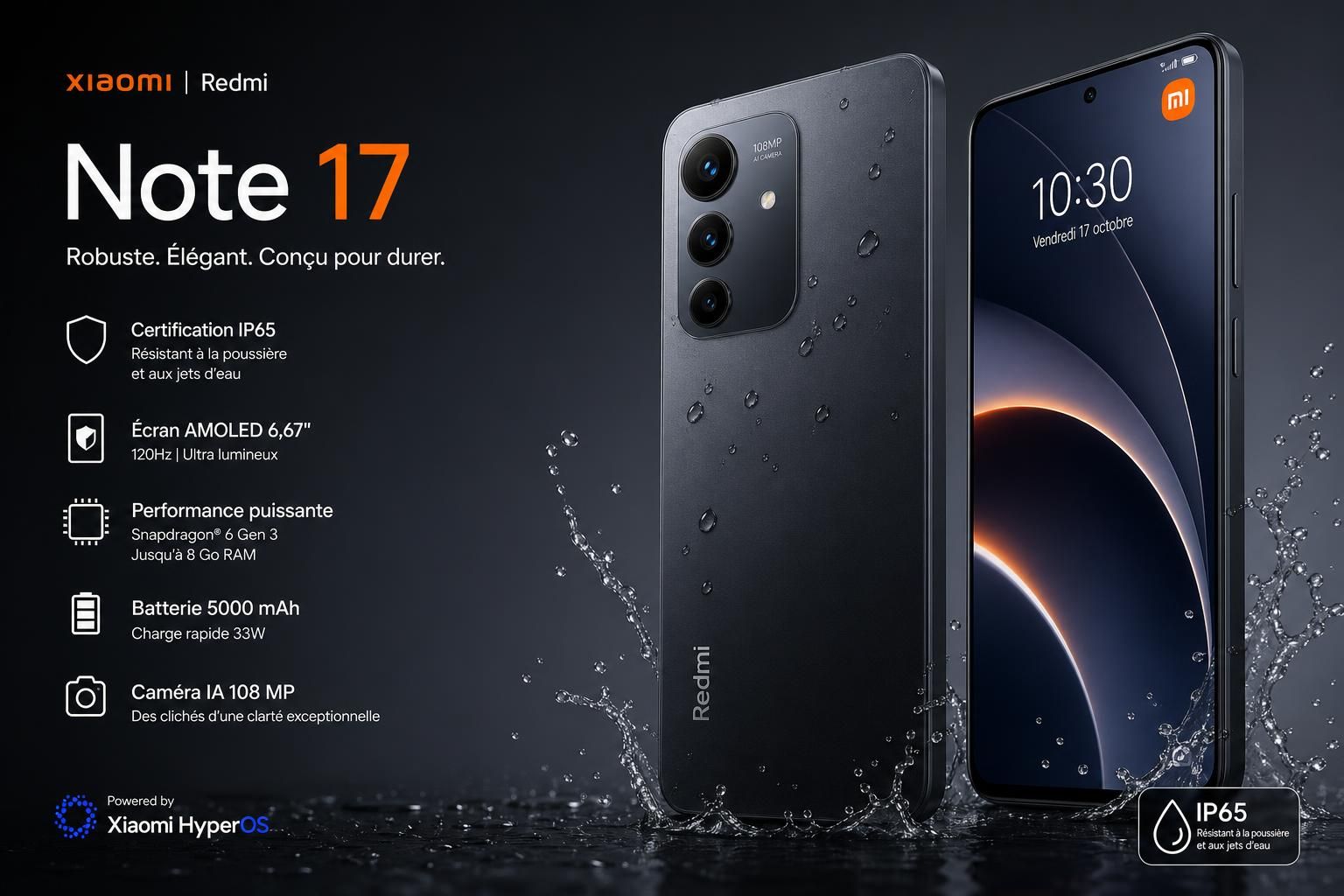 découvrez le redmi note 17 de xiaomi, doté d'un écran oled géant pour une expérience visuelle immersive et d'une batterie puissante de 8 000 mah pour une autonomie exceptionnelle.