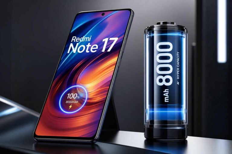découvrez le redmi note 17 de xiaomi, doté d'un écran oled géant pour une expérience visuelle immersive et d'une batterie massive de 8 000 mah pour une autonomie exceptionnelle.