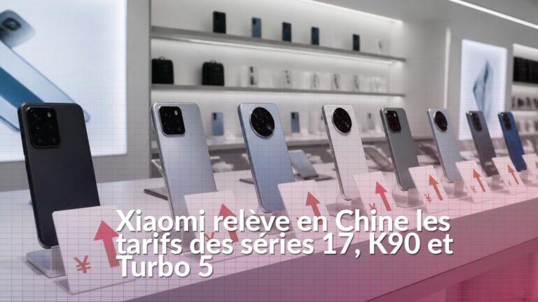 Smartphones Xiaomi 17, REDMI K90 et REDMI Turbo 5 concernés par la hausse des prix en Chine