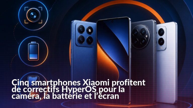 Cinq smartphones Xiaomi et REDMI concernés par les correctifs HyperOS de juillet 2026
