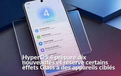Fuite HyperOS 4 : l’écran de configuration mentionne dix nouveautés