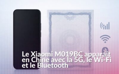 Certification du Xiaomi M019BC : les premiers détails
